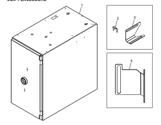 Streamline Cash Management ATM Spare Parts CEN 1 ENCLOSURE