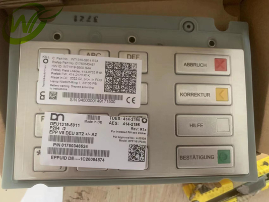 175-0346524 ATM Spare Parts Wincor EPP V8 Keyboard 1750346524