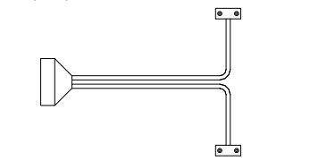 ATM Spare Parts NCR  445-0599848 Door Switch Harness (RAL)