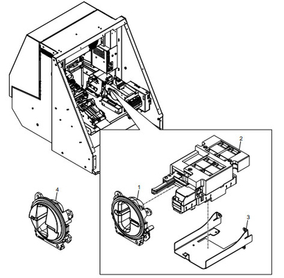 ATM Spare Parts NCR Smart Dip Reader