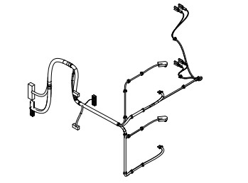 ATM Spare Parts 445-0733349 S2 PICK MODULE HARNESS