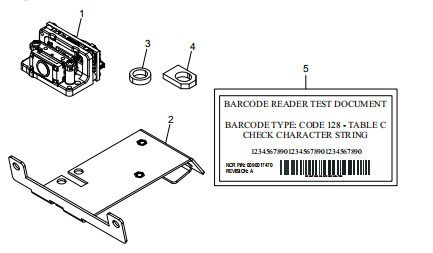 ATM Spare Parts   009-0023539 USB 2D BARCODE READER MODULE (UBAR)