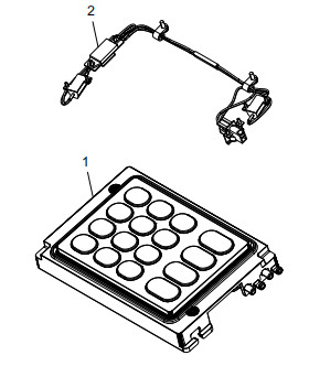 ATM Spare Parts NCR CHINA EPP KEYBOARD