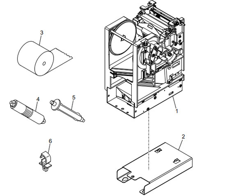 ATM Spare Parts THERMAL JOURNAL PRINTER