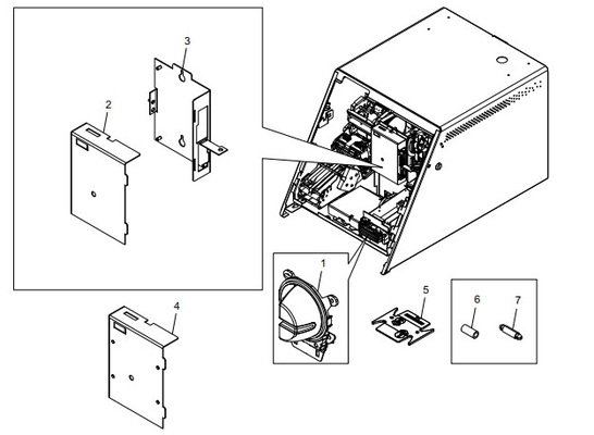 SPS MCRW Top-Notch ATM Spare Parts  SPS MCRW