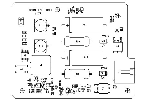ATM Spare Parts SPS Control Daughter Board Assembly