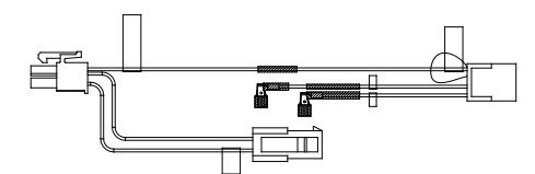 ATM Spare Parts  445-0733567 IFD2 MCRW SHORT LINKER HARNESS, 0.08M