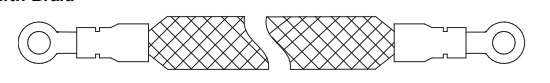 ATM Spare Parts  445-0773528 EARTH BRAID