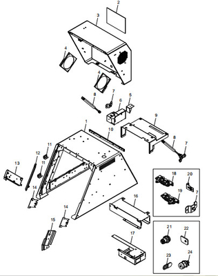 Professional CABINETRY ASSEMBLY ATM Machine Parts
