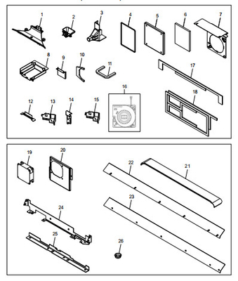 Customizable CABINETRY ASSEMBLY ATM Machine Parts