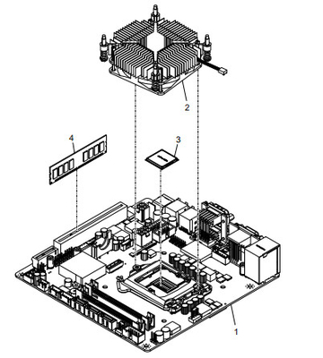 Riverside Motherboard ATM Machine Parts
