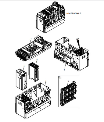 BRM Lower Module ATM Machine Parts