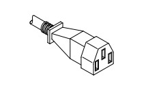 ATM Machine Parts  009-0025174 IEC PLUG CABLE, 10 AMP, 2500MM