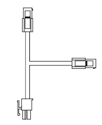 ATM Machine Parts    445-0657901 FAN DIP HARNESS