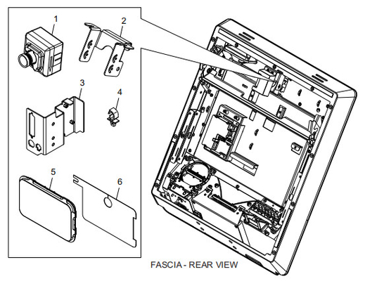 ATM Machine Parts CCTV CAMERA ASSEMBLY