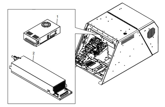 ATM Machine Parts  POWER SUPPLY SWITCH MODE 009-0028268  009-0028273