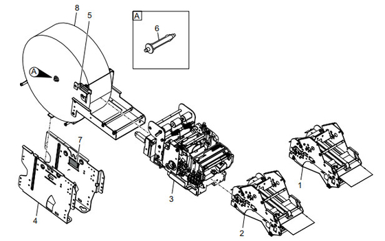 ATM Machine Parts  RECEIPT PRINTER 009-0023827