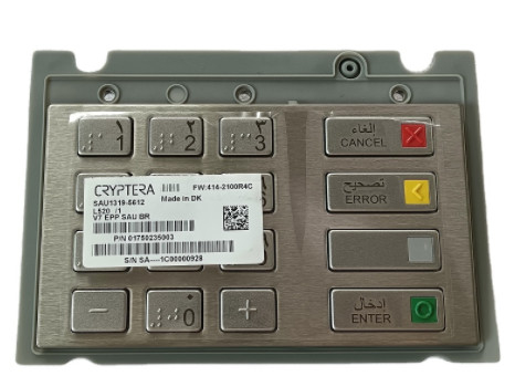 ATM Parts Wincor EPP V7 EPP SAU BR V7 Keyboard 01750235003 1750235003
