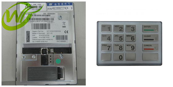ATM Machine Parts Diebold EPP5 Keyboard 49-216680-717A 49216680717A